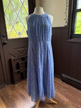 Tommy Hilfiger Light Blue Polka Dot Dress